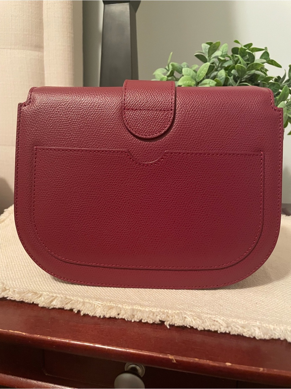 Senreve Cadence crossbody Pebbled Merlot - Picture 5 of 11